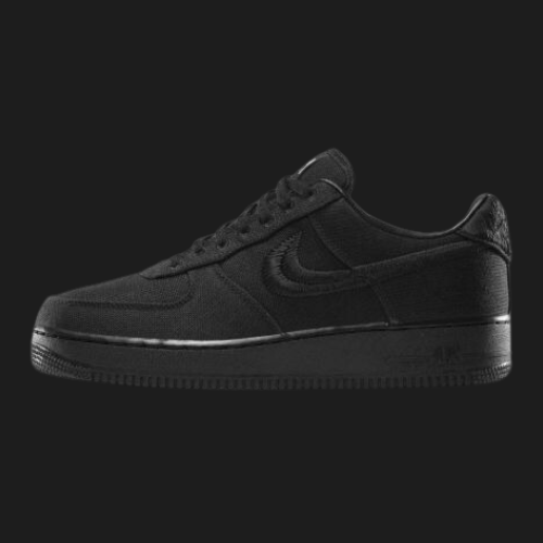 Stussy x Nike Air Force 1 Triple Black