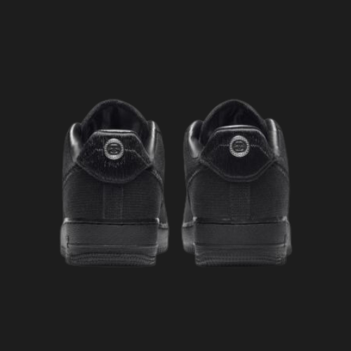 Stussy x Nike Air Force 1 Triple Black