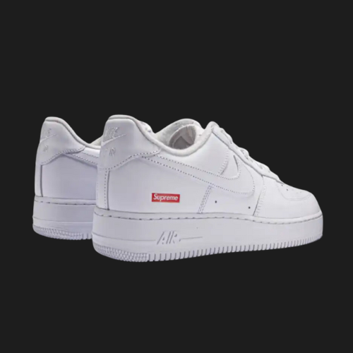 Supreme x Nike Air Force 1 Low Box Logo White