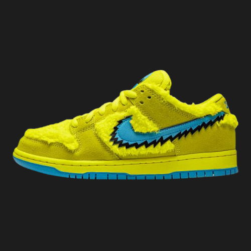 Nike Dunk SB Grateful Dead Bears Yellow Bear