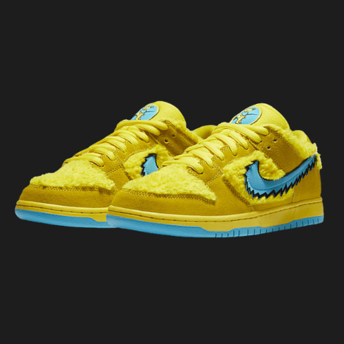 Nike Dunk SB Grateful Dead Bears Yellow Bear