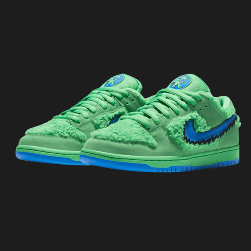 Nike Dunk SB Grateful Dead Bears Green Bear